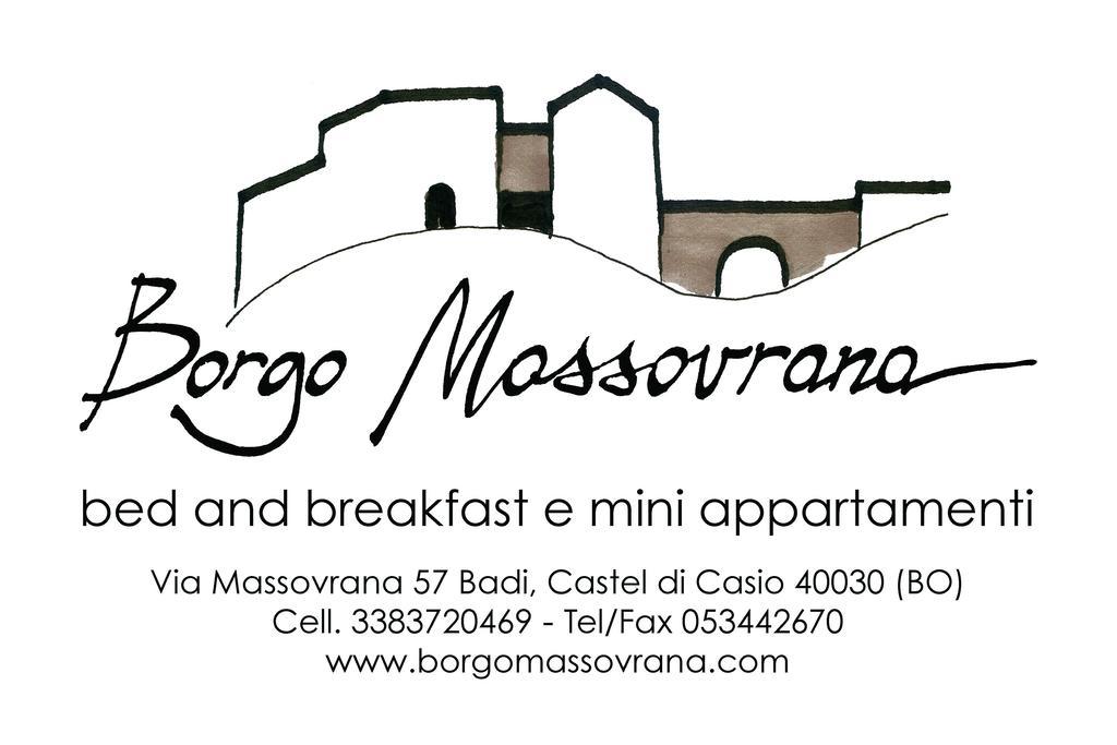 B&B Borgo Massovrana Castel di Casio Экстерьер фото
